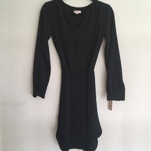 NEW Long-Sleeve Black Dress